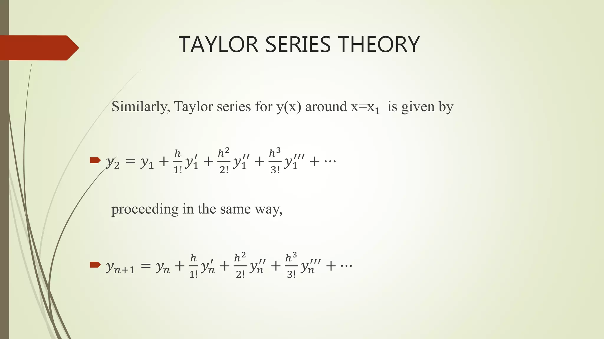 Taylor series | PPTX