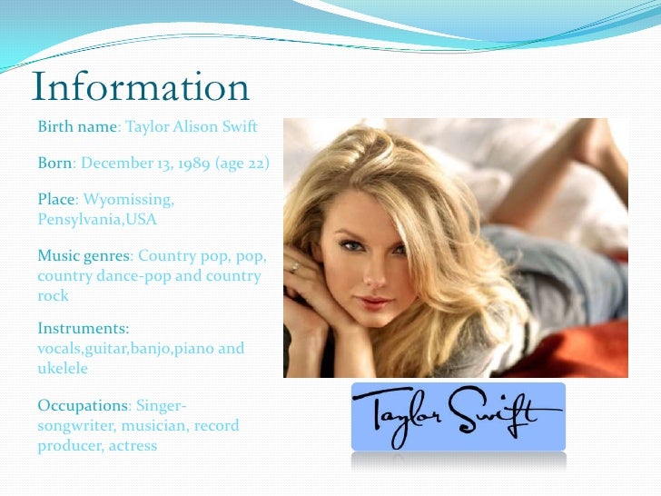 taylor swift