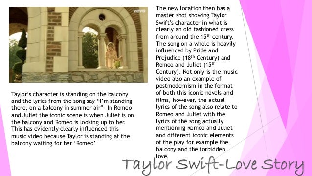 Tayor Swift Love Story Narrative Analysis