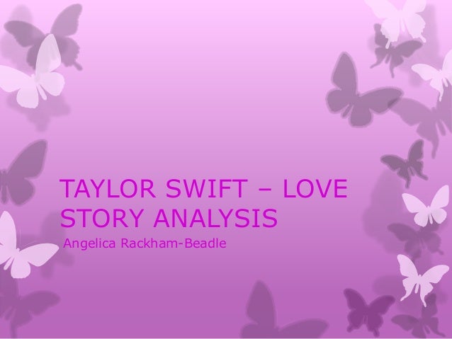 Taylor Swift Love Story Analysis