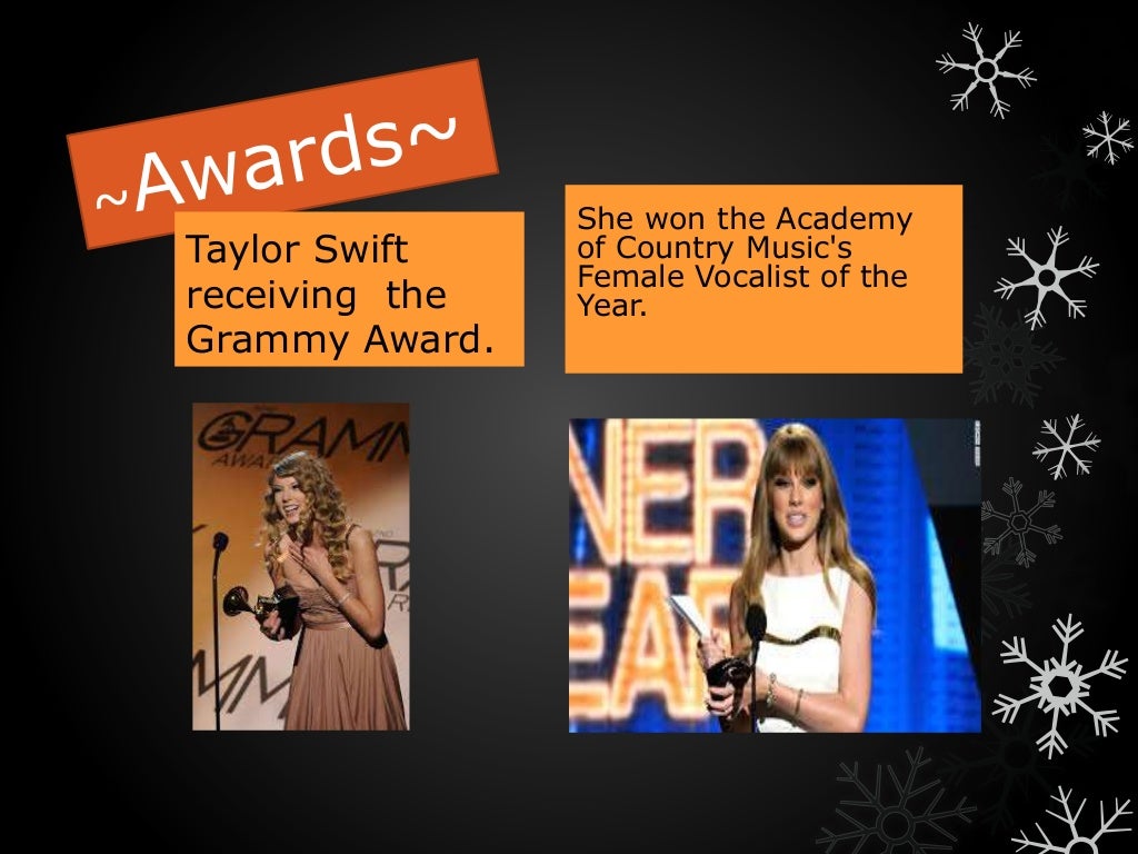 Taylor swift presentation