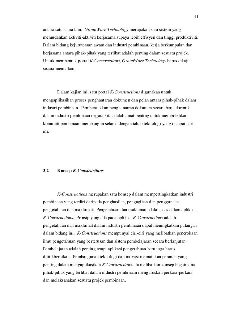 Prinsip Prinsip Asas E Construction K Constructions Dan Groupware Te