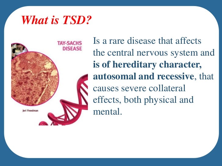 Tay sachs DISEASE