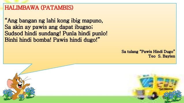 Iba't ibang uri ng mga Tayutay