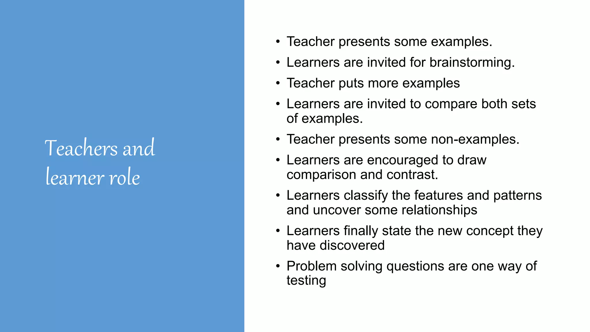 discovery method of teaching | PPTX