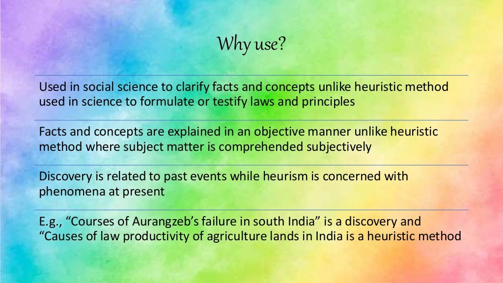 Discovery Method Of Teaching