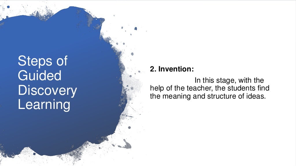 Discovery Method Of Teaching