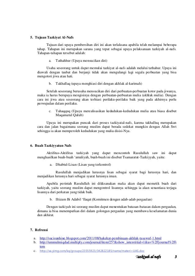 Tazkiyah al nafs