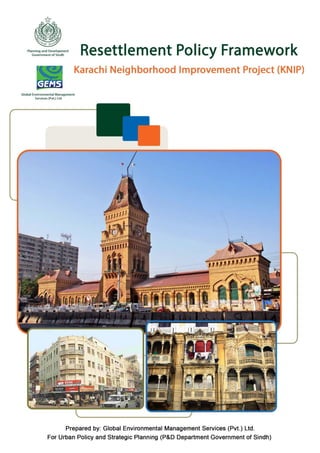 Resettlement Policy Framework - Karachi Neighborhood Improvement Project (KNIP)