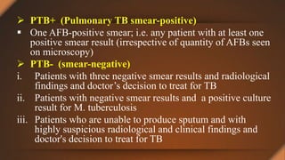 Tuberculosis | PPTX