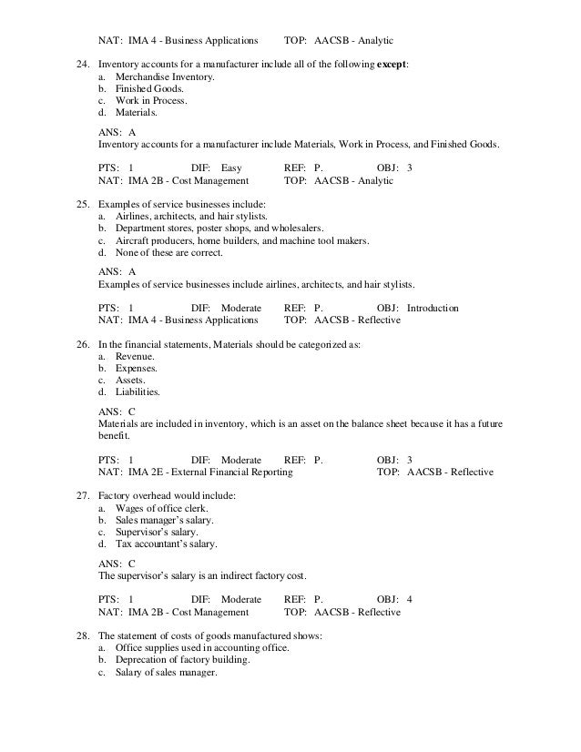 tb chapter 01 the balance sheet is composed of the following types of accounts