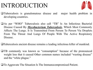 Tuberculosis | PPTX