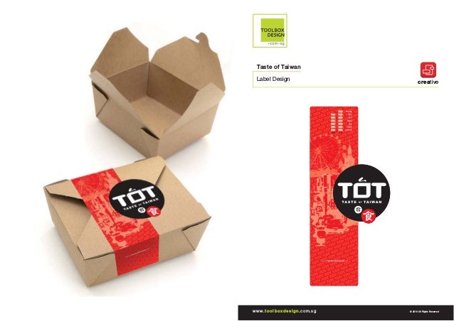 Toolbox Design Packaging Food Products