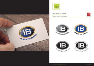 © 2020 All Rights Reservedwww.toolboxdesign.com.sg
creative
Sun Power Co Ltd • IB
Brand Identity & Variations