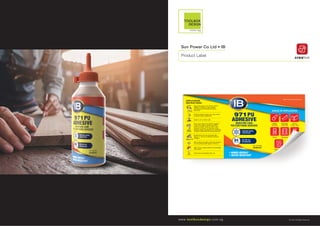 © 2020 All Rights Reservedwww.toolboxdesign.com.sg
creative
Sun Power Co Ltd • IB
Product Label