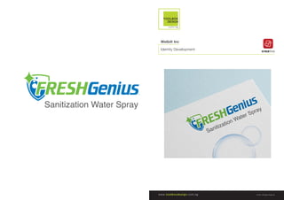 © 2021 All Rights Reserved
Sanitization Water Spray
Welbilt Inc
Identity Development creative
 