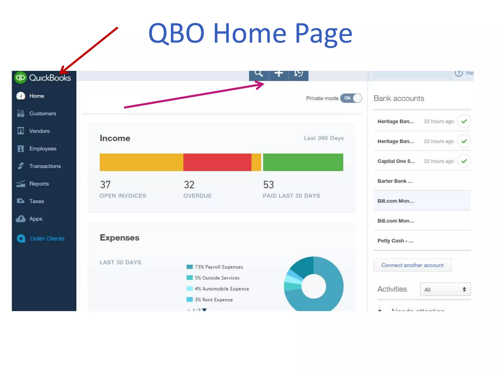QBO Home Page
 