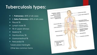 TB A Detailed Presentation On Tuberculosis And Its Drugs | PPTX