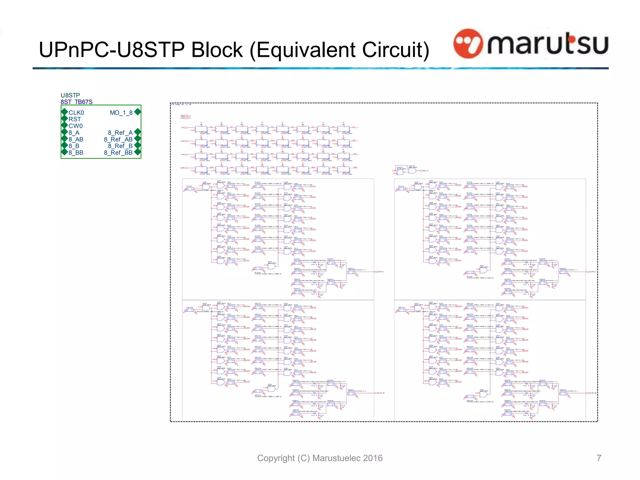 LTspice Model of Clock Controlled Unipolar Stepping Motor Driver