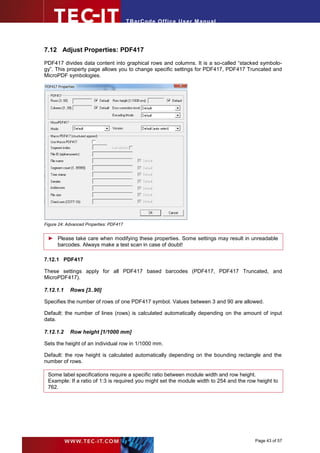 T Bar Code T bar codeoffice10_user_manual_en | PDF