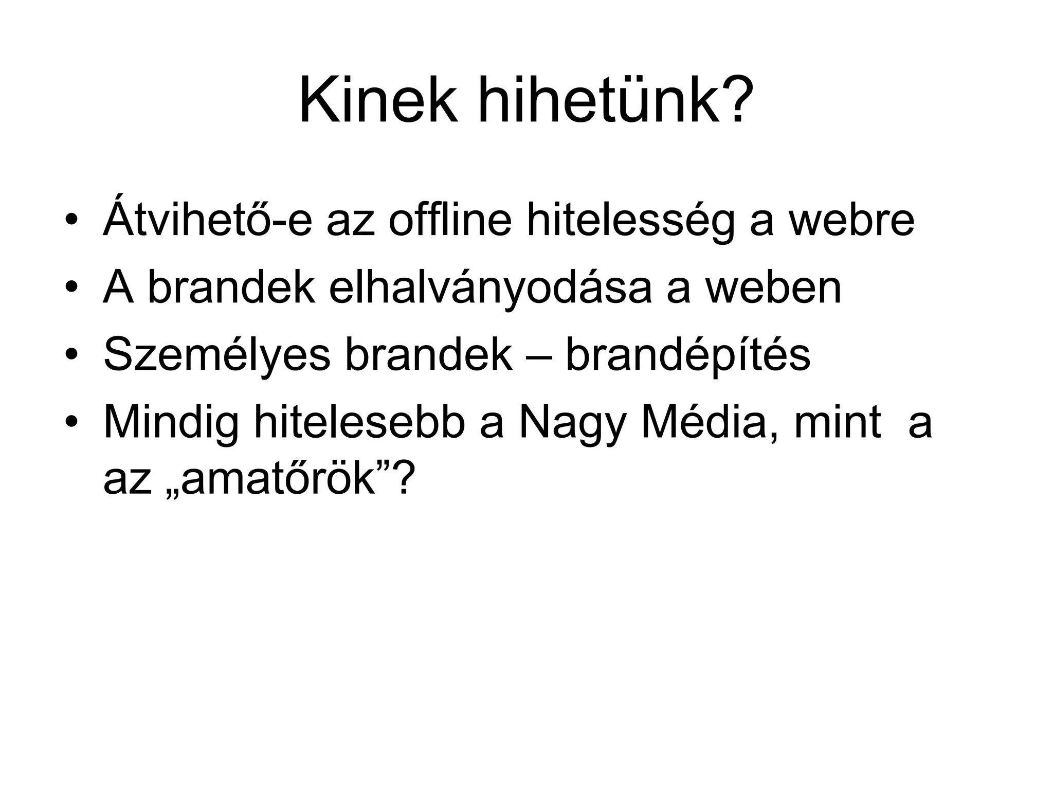 Több, mint újságírás