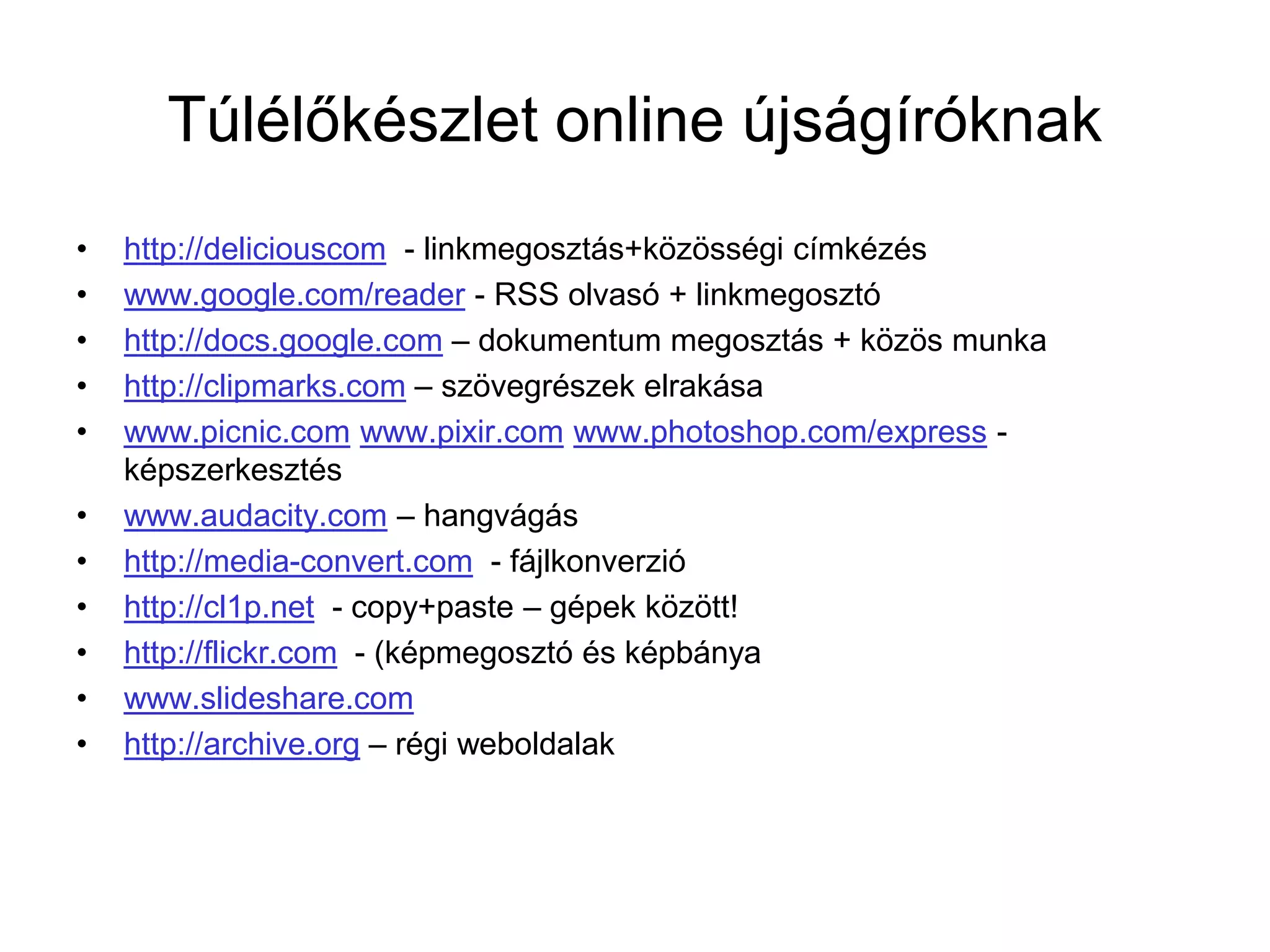 Több, mint újságírás