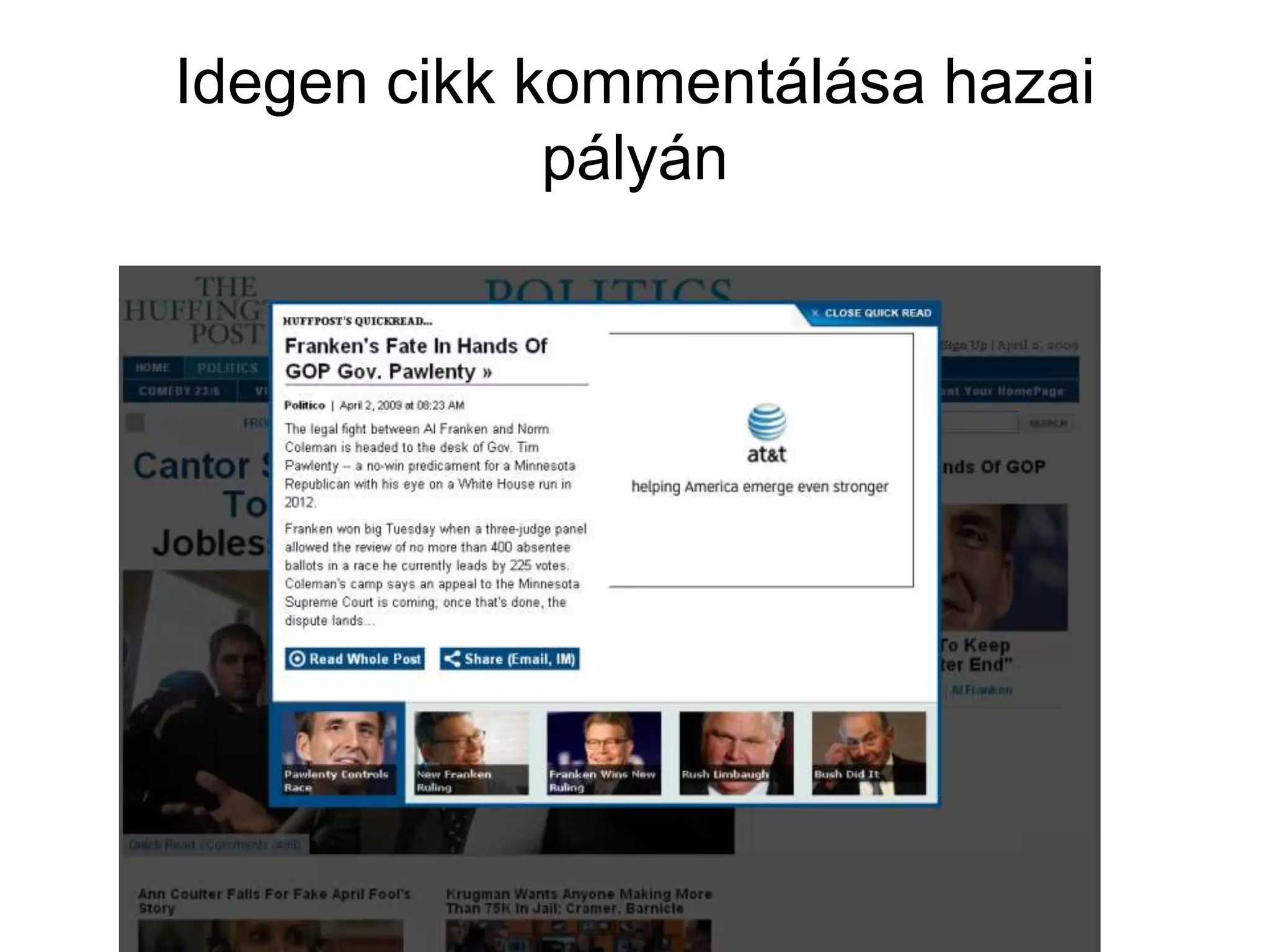 Több, mint újságírás