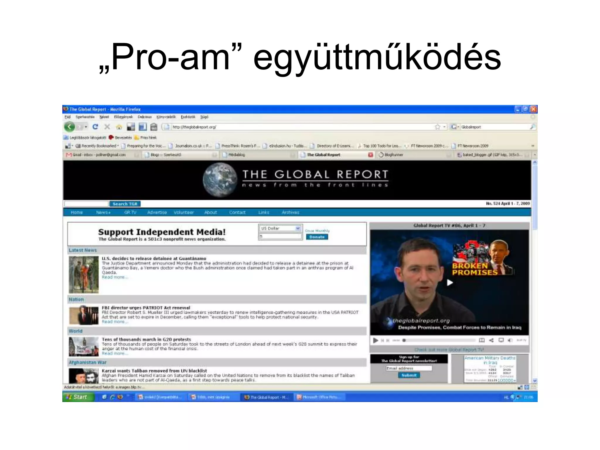 Több, mint újságírás