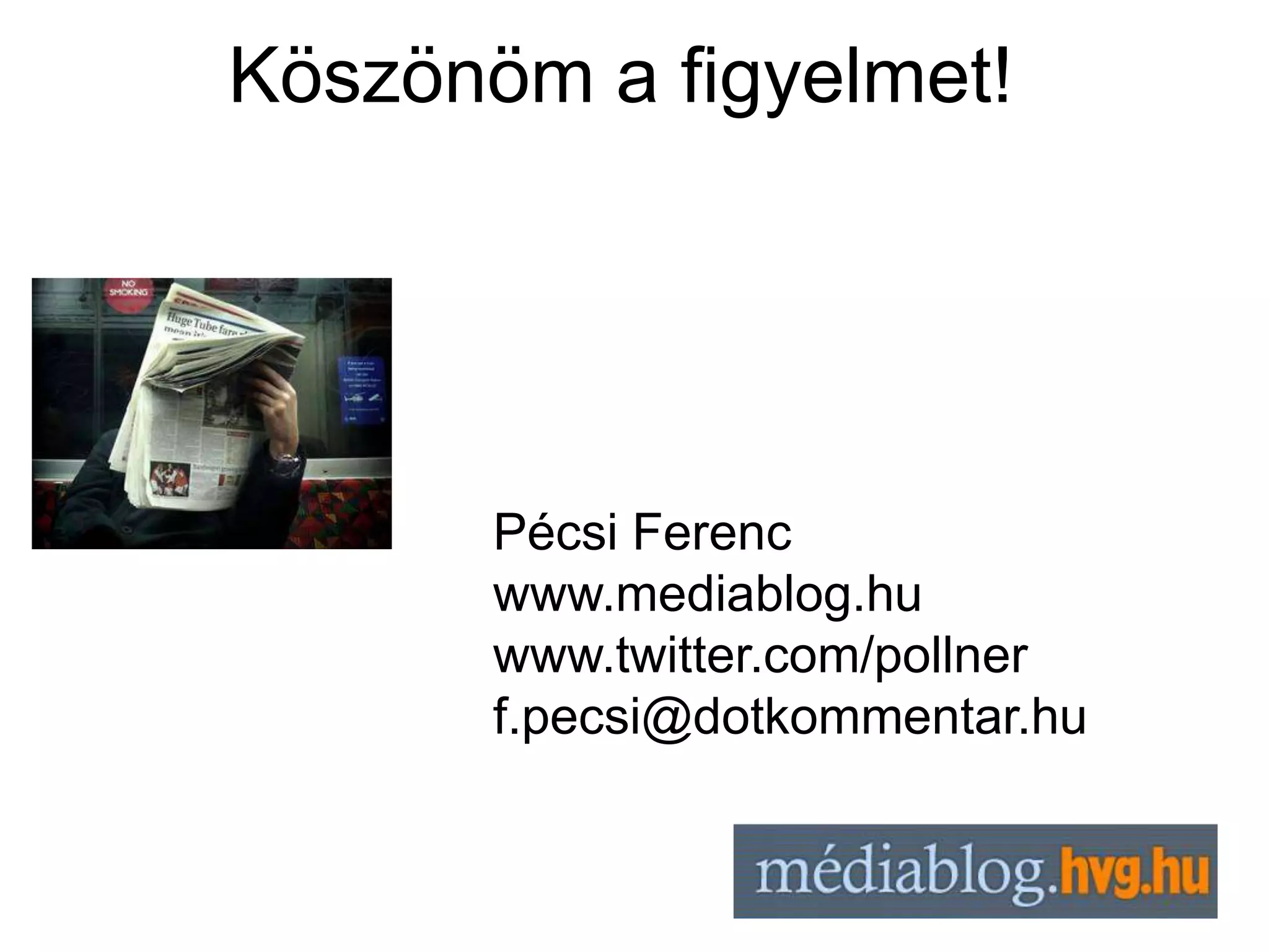 Több, mint újságírás