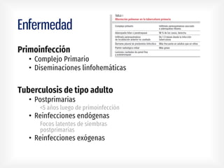 Enfermedad
•
•
•
•
•