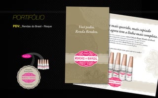 PORTIFÓLIO
PDV:_Rendas do Brasil - Risque
 