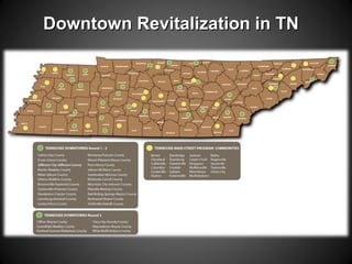 Downtown Revitalization in TNDowntown Revitalization in TN
 