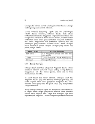 Tbe Part A Dan C Takaful Exam Notes For Agents