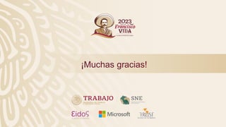 ¡Muchas gracias!
 