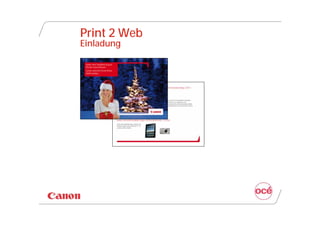 Print 2 Web
Einladung
 