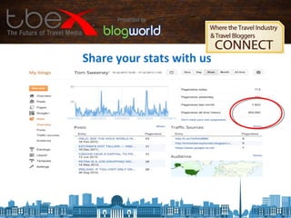 Share your stats with us
 