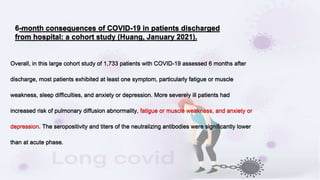 Tb guidelines during covid 2 and a short note on long covid