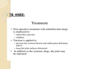  TB KNEE-
 