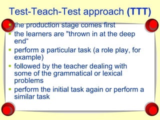 Task-based instruction | PPT