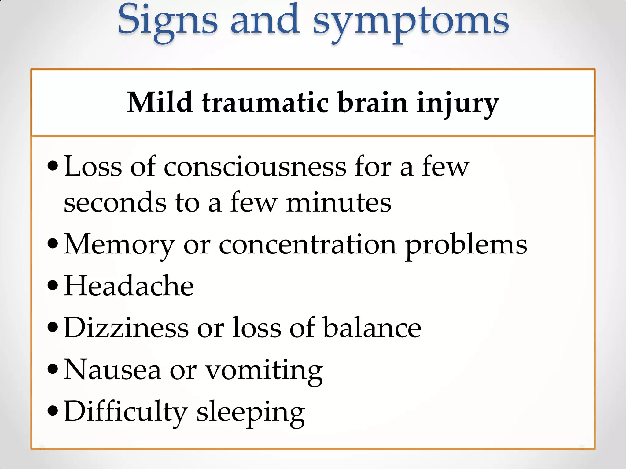 Traumatic brain injury | PPT