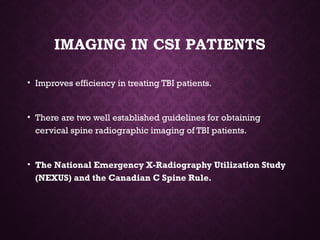 TBI HEAD injury Anaesthesia hshushuwjjeh | PPTX