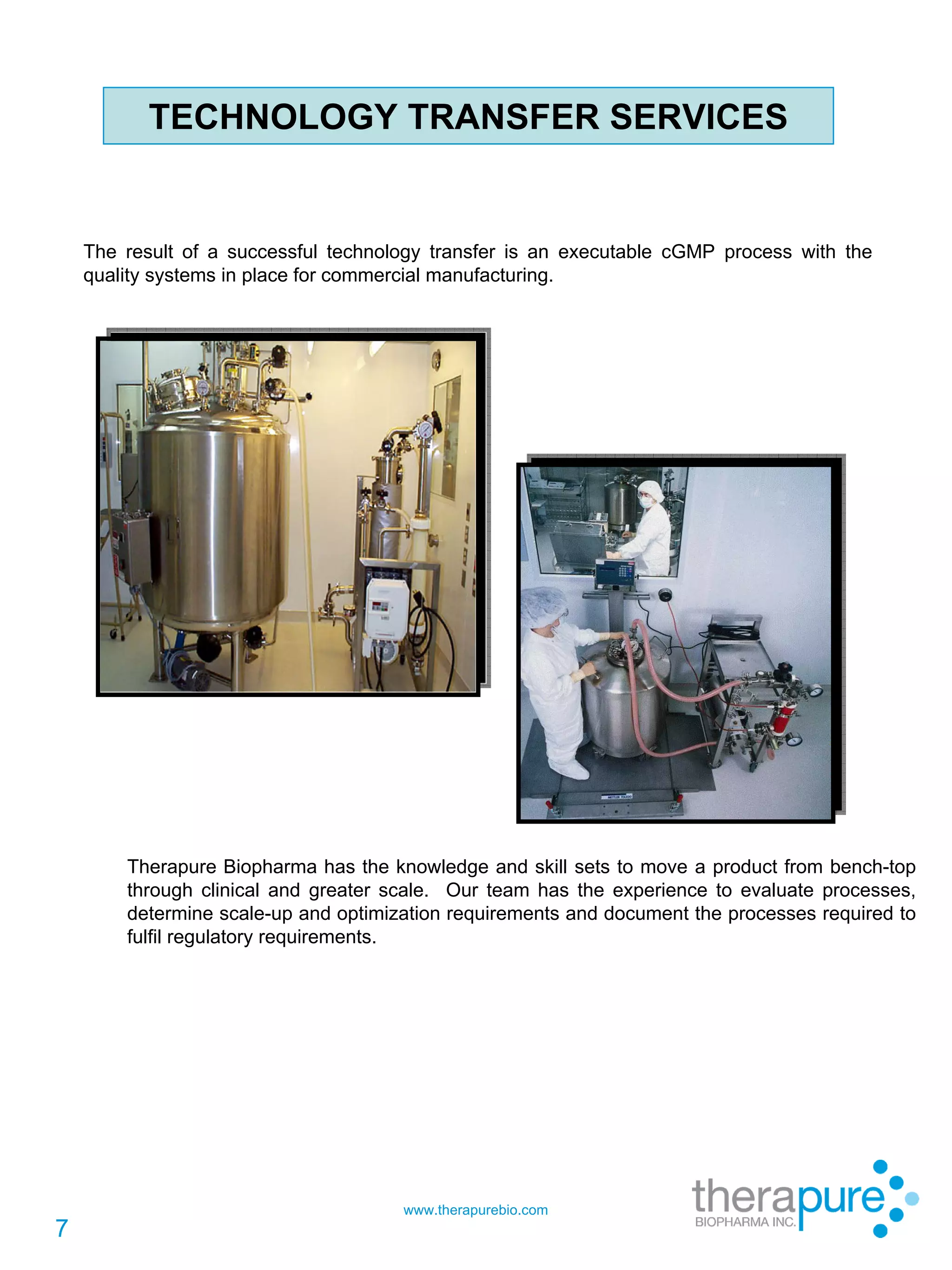 Tbi Bioprocessing Services Sept 25.08