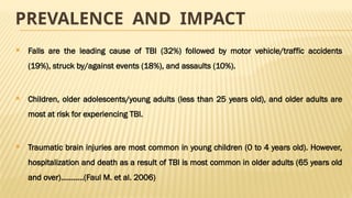 Traumatic Brain Injury (TBI): A Clinical Overview | PPT