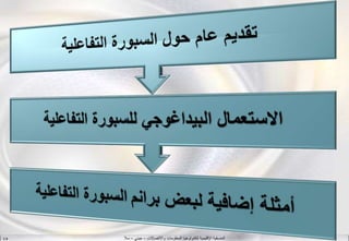 ‫واالتصاالت‬ ‫المعلومات‬ ‫لتكنولوجيا‬ ‫اإلقليمية‬ ‫المنسقية‬–‫جيني‬–‫سال‬S.B
 