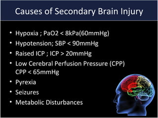 Head Injury Pao2 Tbi latest edition copy | PPT