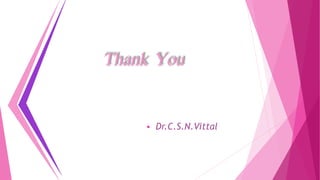  Dr.C.S.N.Vittal
Thank You
 