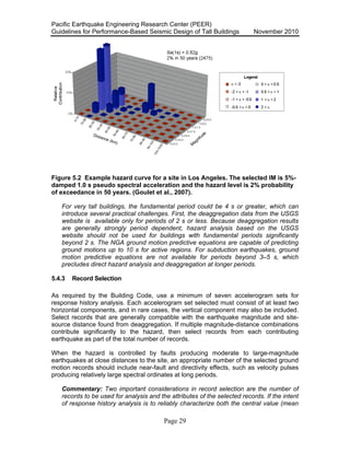 Tbi peer2010 05 guidelines for performance based seismic design of tall ...