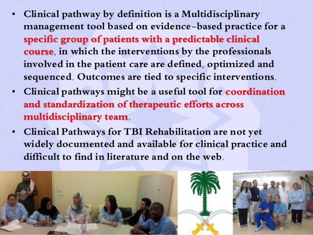 clinical pathway definition