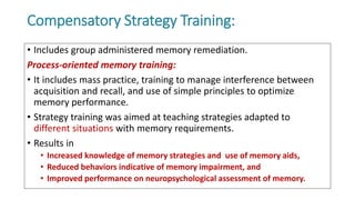 Traumatic Brain Injury to temporal lobe and cognitive rehabilitation | PPTX