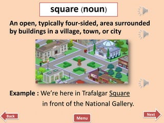 Square Noun Task-based Learning (TBL) | PPTX